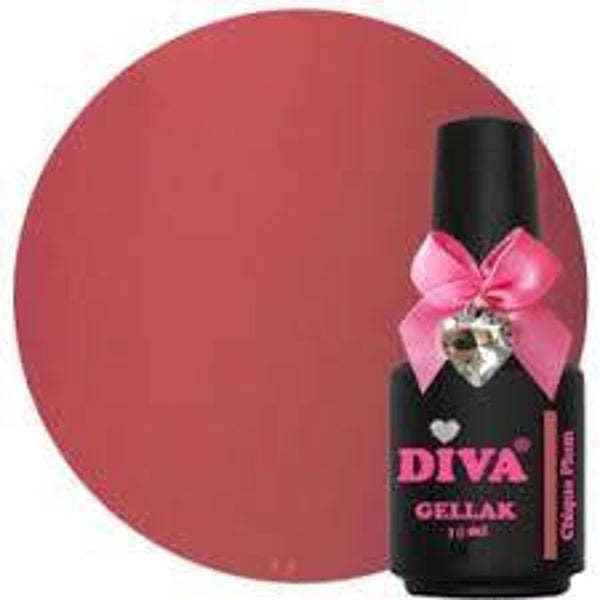 Diva Gellak Chique Plum 10ml