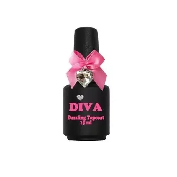 Diva Dazzling Topcoat - No Wipe 15ml