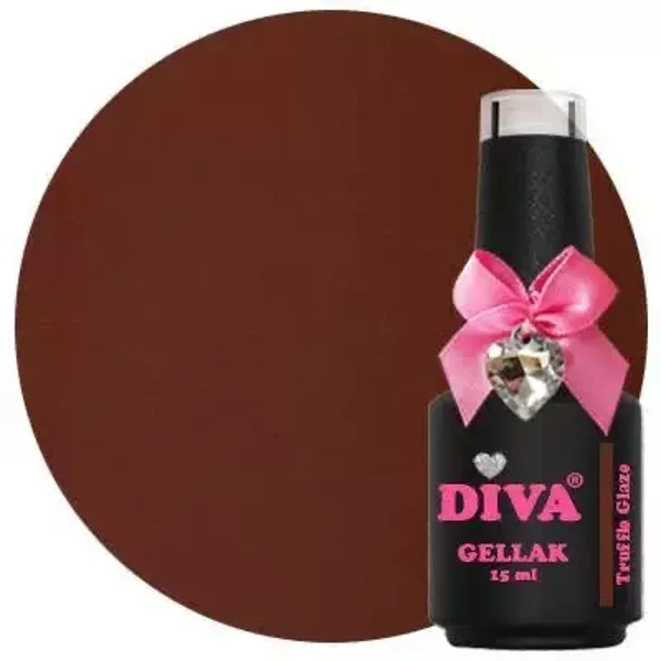Diva Gellak Velvet Vally - Truffle Glaze- 15ml