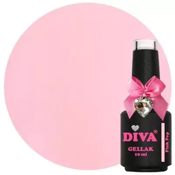 Diva Gellak Studio Pastels - Pink Pop - 10ml - Hema Free