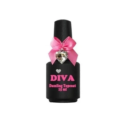 Diva Dazzling Topcoat - No Wipe 15ml