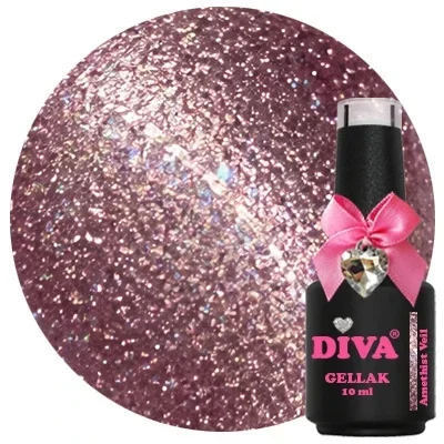 DIVA Gellak Cat Eye Charme Beauté - Amethist Veil 10 ml