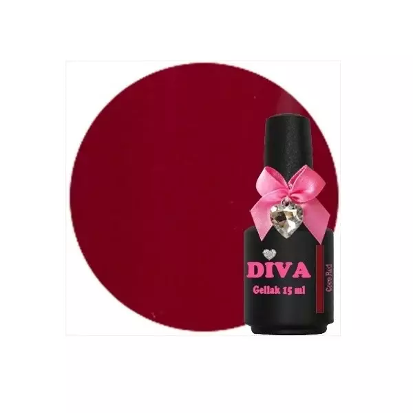 Diva Gellak Coco Red 15 ml