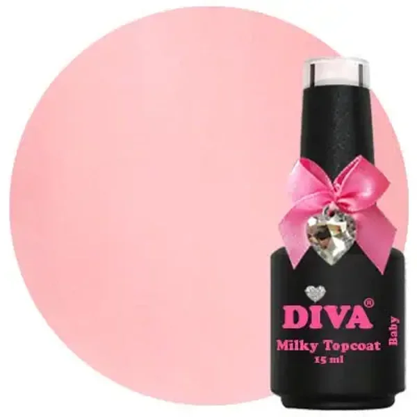 Diva Milky Topcoat Baby - 15 ml