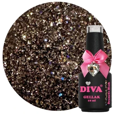 DIVA Gellak Bold Dramatic-Black 10ml