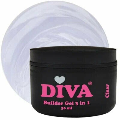 DIVA Builder Gel LOW HEAT Clear 50 ml