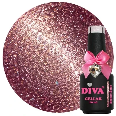 DIVA Gellak Cat Eye Charme Beauté - Bronze Éclat 10 ml