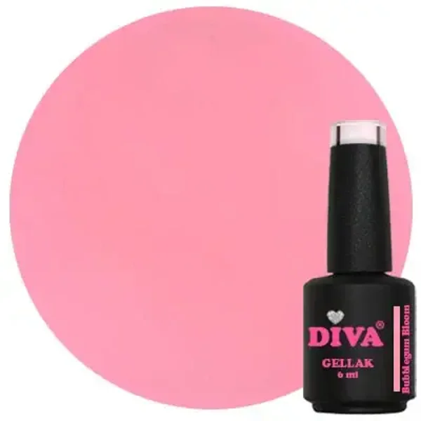 Diva Gellak Color Clash - Bubblegum Bloom 6ml