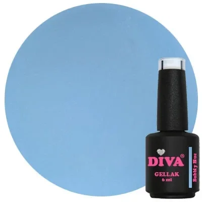 Diva Gellak Color Clash - Bubbly Blue 6ml