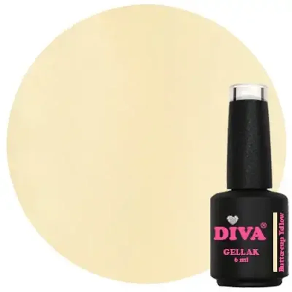 DIVA Gellak Sorbet Candy Divas - Buttercup Yellow 6ml