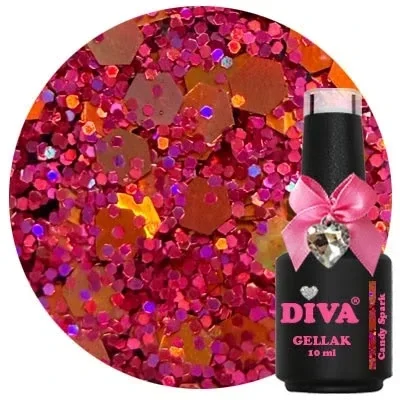 Diva Gellak Flame of Passion - Candy Spark 10ml