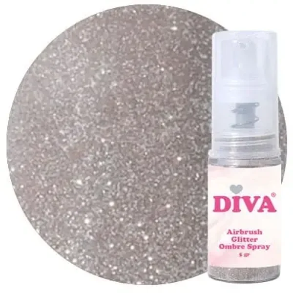 Diva Airbrush Glitter Ombre Spray Champagne 12 - 5gr