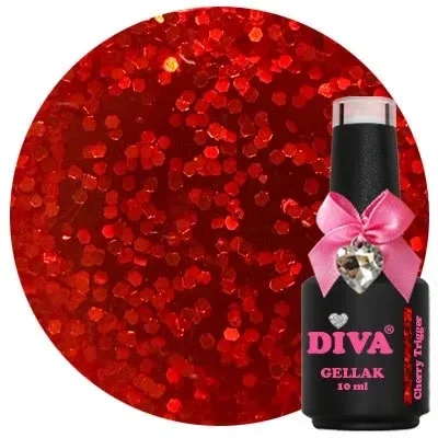 Diva Gellak Flame of Passion - Cherry Trigger 10ml