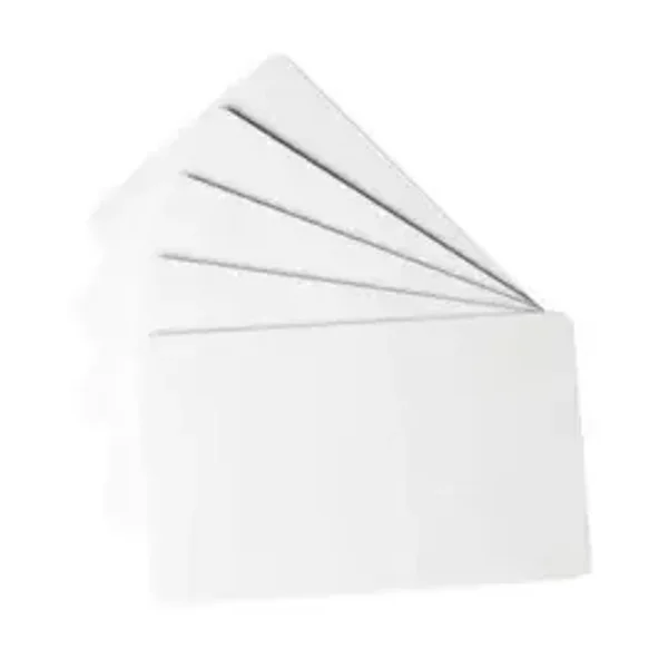 PVC Showkaartjes Wit - Nail Art Display Cards - 25 stuks