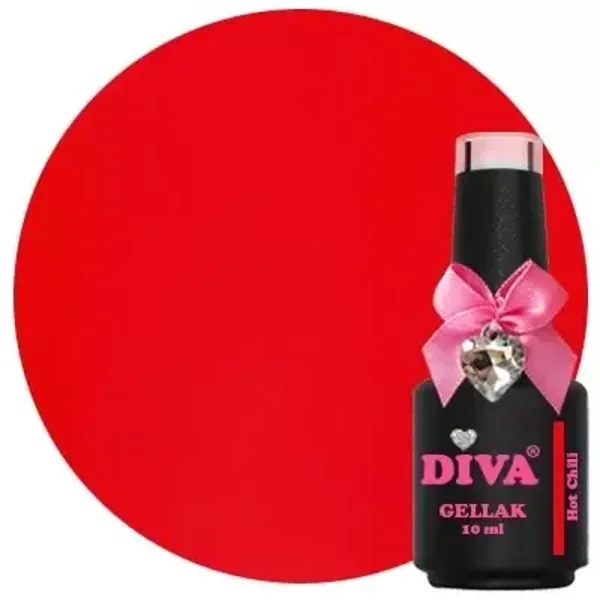 Diva Gellak Spicy Colors - Hot Chili - 10ml