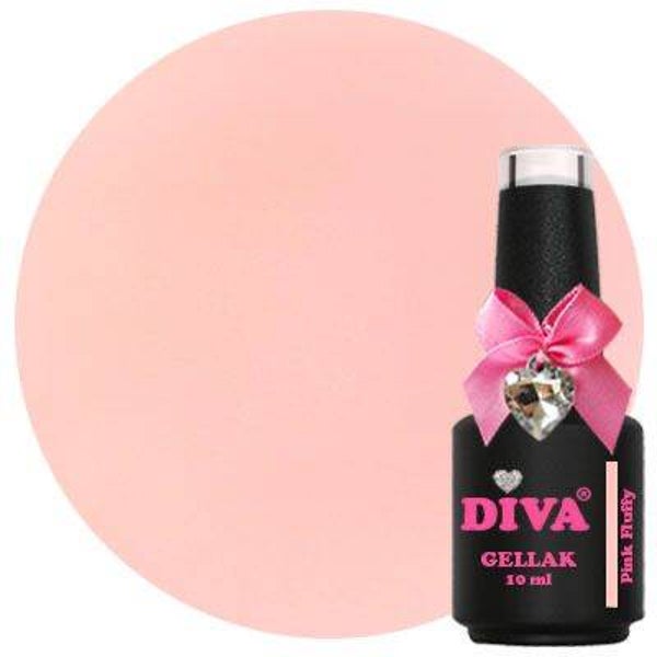 DIVA Gellak Sugar Diva's Pink Fluffy 10ml