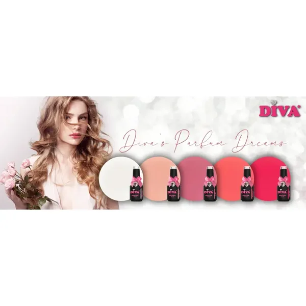 DIVA Gellak Diva's ParfumDreamsCollection 5x 10 ml