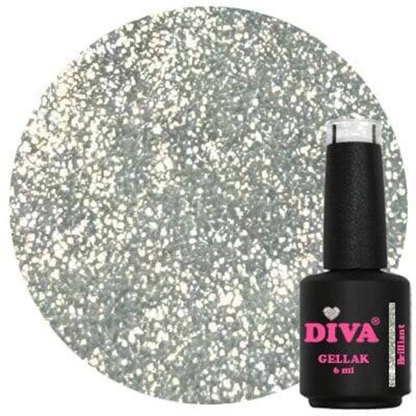 DIVA Gellak Crystal Water Diva's - Cat Eye Brilliant 6 ml