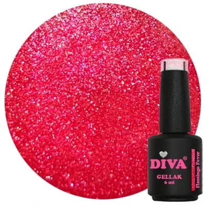 Diva Gellak Color Crush - Flamingo Fever 6ml