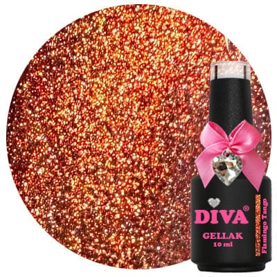 DIVA Gellak Cat Eye Flamingo Tango Top 10ml
