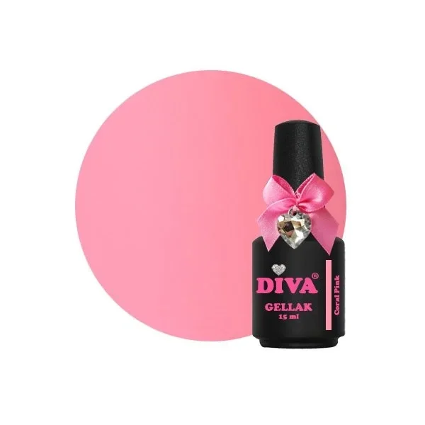 Diva Gellak Coral Pink 10 ml