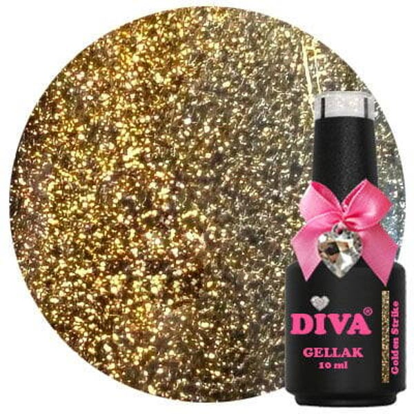 DIVA Gellak Cat Eye Golden Strike 10ml