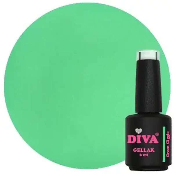 Diva Gellak Color Clash - Green Giggle  6ml