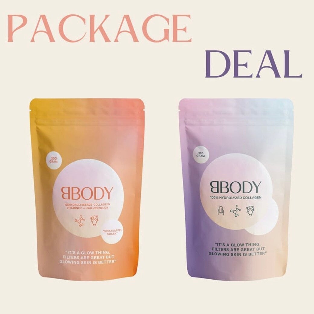 Collageen Pakket - Hydrolyzed Collageen & Collageen Vitamine C