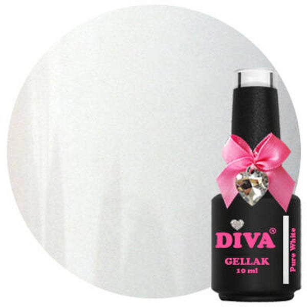 Diva Gellak Pure White 10 ml