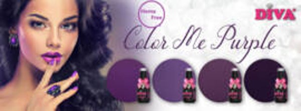Diva Gellak Color Me Purple Collection 10ml