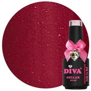 Diva Gellak Love At First Sight - Lady In Red - 10ml