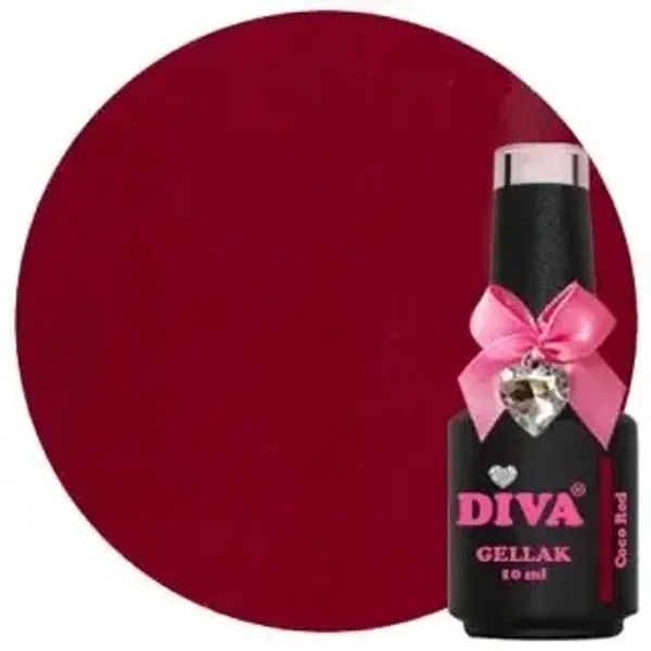 Diva Gellak Love At First Sight - Coco Red - 10ml