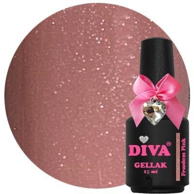 Diva Gellak Miss Sparkle Freedom Pink 10ml