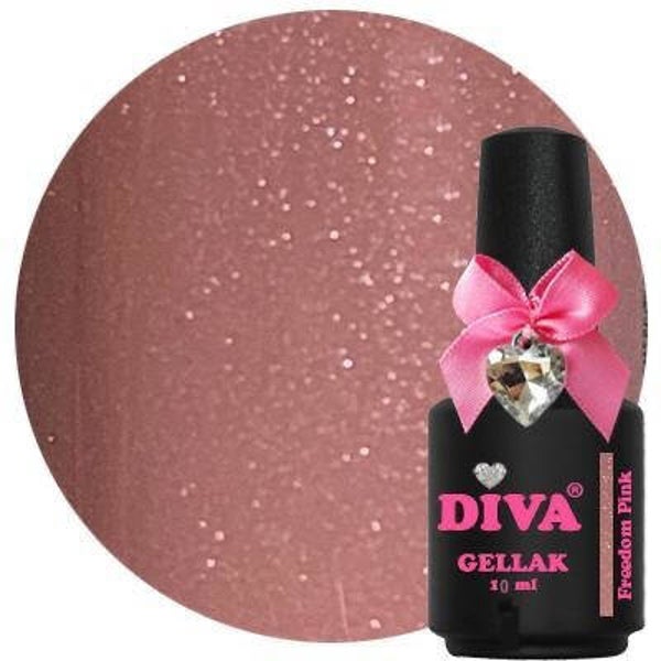 Diva Gellak Miss Sparkle Freedom Pink 10ml