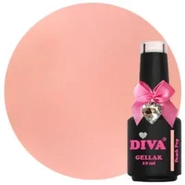 Diva Gellak Popping Pastels Peach Pop 10ml