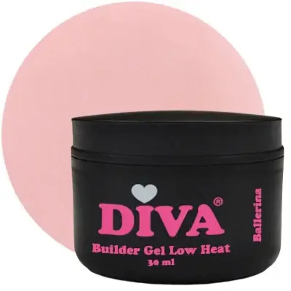 DIVA Builder Gel LOW HEAT 3-in-1 BALLERINA 30ml