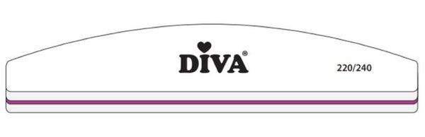 Diva Sponge Buffer Half Moon 220/240
