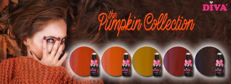 Diva Gellak The Pumpkin Collection 5 x 10ml