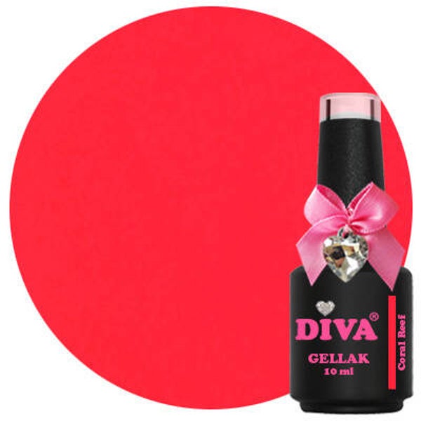 DIVA Gellak The Coral - Coral Reef - 10ml