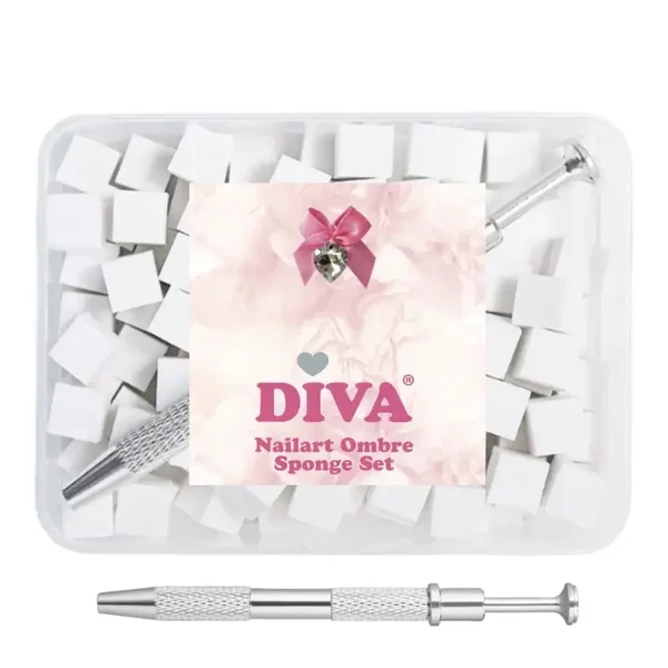 Diva Nail Art Ombre Sponge Set