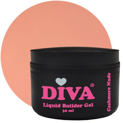 Diva Liquid Builder Gel - Cashmere Nude 30ml