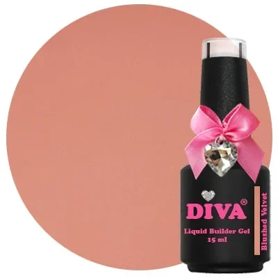 Diva Liquid Builder Gel - Blushed Velvet 15ml