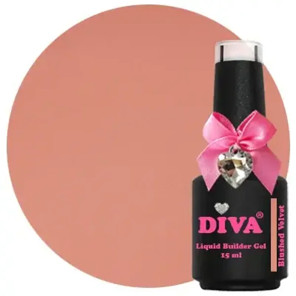 Diva Liquid Builder Gel - Blushed Velvet 15ml