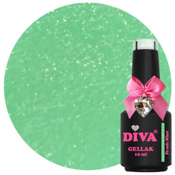DIVA Gellak Aqua Diva Vibes - Sky Dust 10ml
