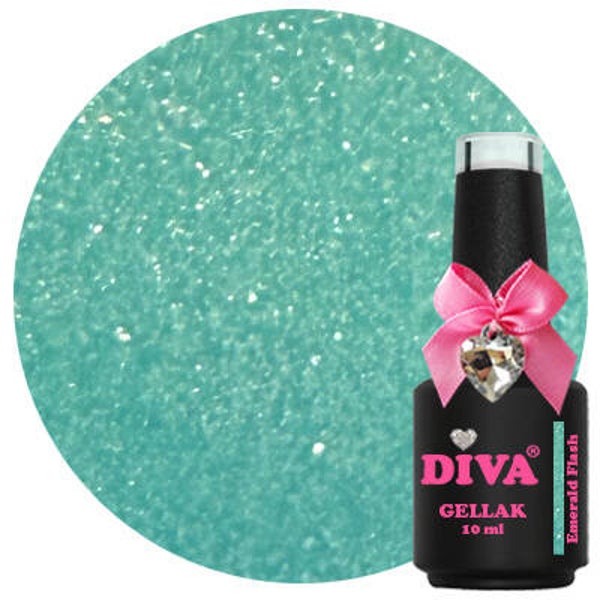 DIVA Gellak Aqua Diva Vibes - Fresh Mint 10ml