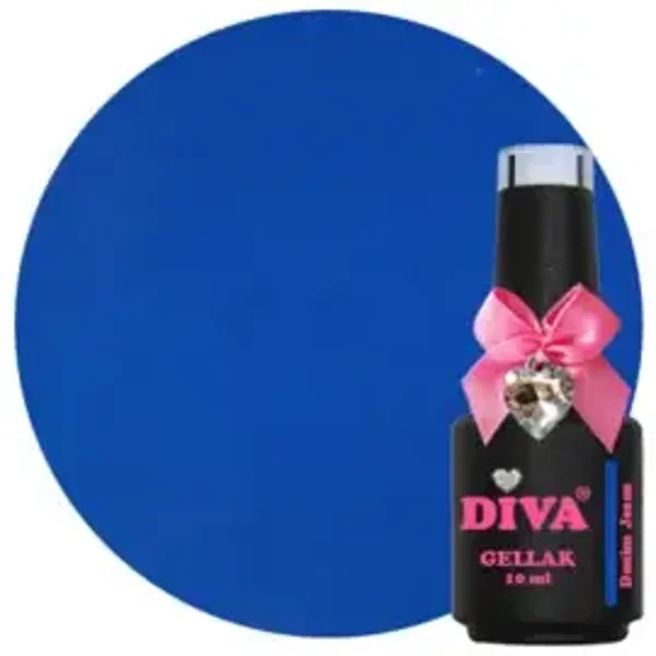 DIVA Gellak Royal Blue and Berry - Denim Jeans 10ml