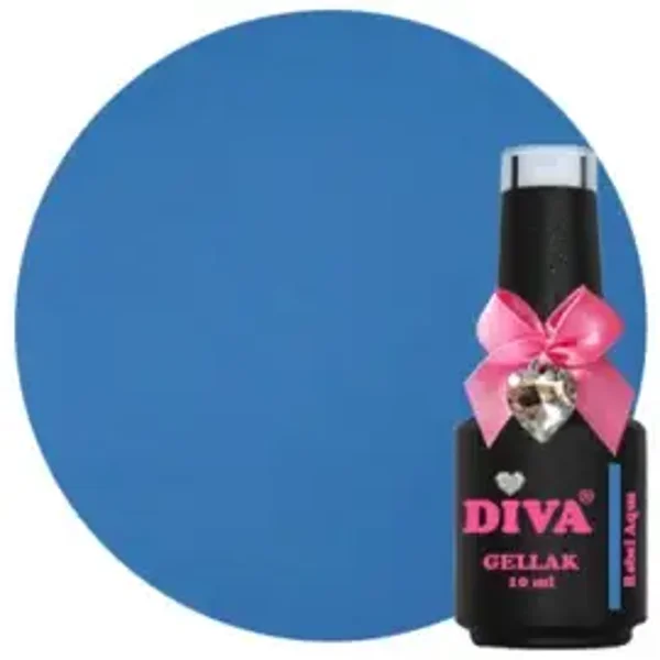 DIVA Gellak Royal Blue and Berry - Rebel Aqua 10ml