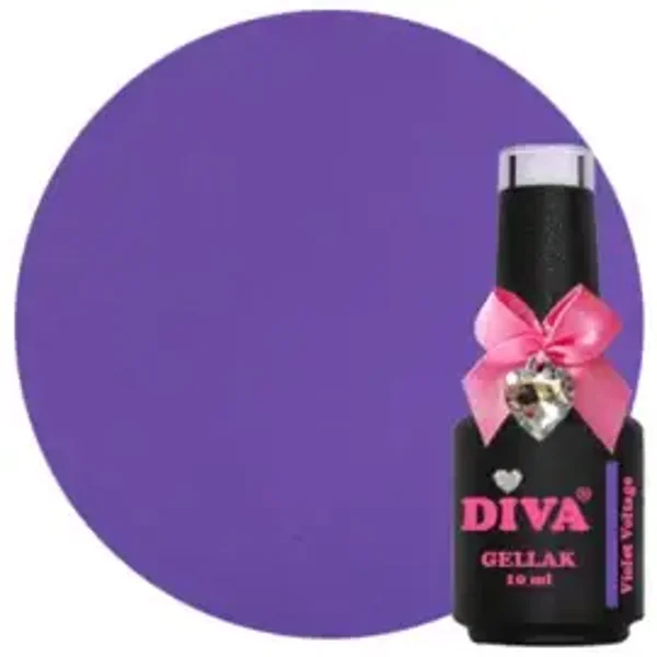 DIVA Gellak Royal Blue and Berry - Violet Voltage 10ml
