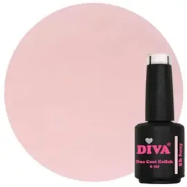 Diva One Coat Gellak - Diva’s Love Potion - Silk Peony 6ml