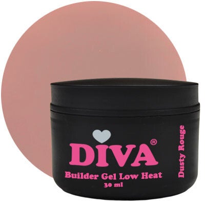 DIVA Builder Gel LOW HEAT 3-in-1 NUDE (Dusty Rouge) 30ml